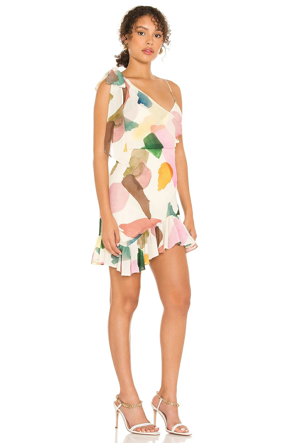 Discount 🛒 Song Of Style Cypress Mini 👗 Dress In Watercolor Multi ❤️ 5 Discount 🛒 Song Of Style Cypress Mini 👗 Dress In Watercolor Multi ❤️ - Image 3