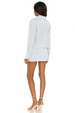 Flash Sale 🎉 Song Of Style Harmonee Mini 👗 Dress In Light Blue 💯 -Song of Style Sales Shop SOSR WD163 V3