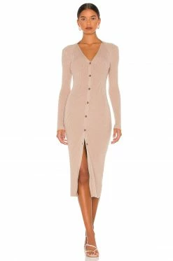 Best Pirce ๐ Song Of Style Lula ๐ Dress In Oyster Grey ๐ฅฐ