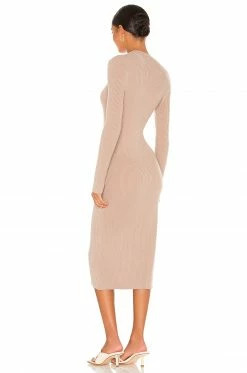 Best Pirce 🛒 Song Of Style Lula 👗 Dress In Oyster Grey 🥰 -Song of Style Sales Shop SOSR WD172 V3