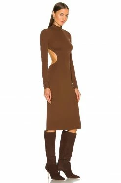 Cheap 😉 Song Of Style Emra Midi 👗 Dress In Chocolate Brown 😉 7 Cheap 😉 Song Of Style Emra Midi 👗 Dress In Chocolate Brown 😉 -Song of Style Sales Shop SOSR WD176 V3