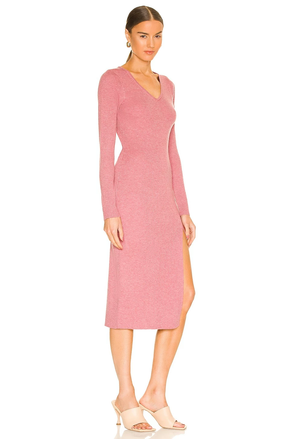 Promo 🌟 Song Of Style Laire Knit 👗 Dress In Raspberry 💯 4 Promo 🌟 Song Of Style Laire Knit 👗 Dress In Raspberry 💯 - Image 2