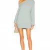 Best deal ⌛ Song Of Style Ailey Off The Shoulder Knit 👗 Dress In Pale Blue ❤️ -Song of Style Sales Shop SOSR WD184 V1