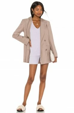 Coupon 💯 Song Of Style Lila Knit Biker Shorts In Lavender ⭐ -Song of Style Sales Shop SOSR WF22 V4