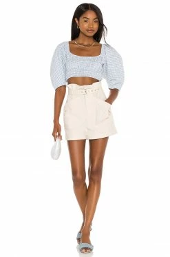 Flash Sale ⭐ Song Of Style Vivian Short In Cream 🥰 -Song of Style Sales Shop SOSR WF24 V4