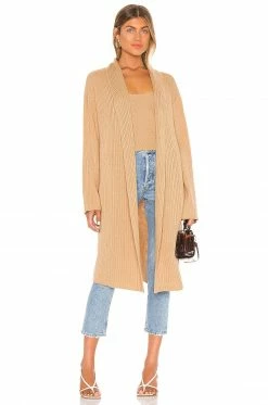Flash Sale ❤️ Song Of Style Pawnie Cardigan In Camel ❤️