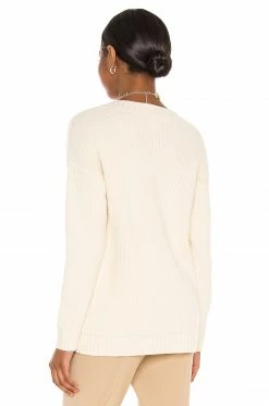 Best reviews of 🛒 Song Of Style Raine V Neck Sweater In Ivory 🛒 -Song of Style Sales Shop SOSR WK48 V3