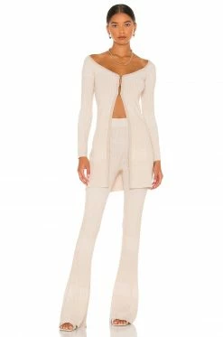 Deals 💯 Song Of Style Elyse Cardigan In Tonal Mixed Rib ✨ -Song of Style Sales Shop SOSR WK59 V4