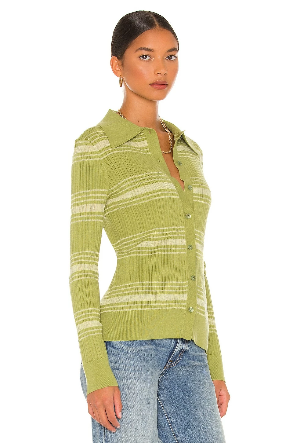 Coupon ๐ Song Of Style Sutton Cardigan In Matcha Green โจ 5 Coupon ๐ Song Of Style Sutton Cardigan In Matcha Green โจ - Image 3