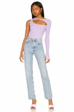 Best reviews of 🔔 Song Of Style Landon Cut Out Sweater In Lilac 🎉 -Song of Style Sales Shop SOSR WK66 V5
