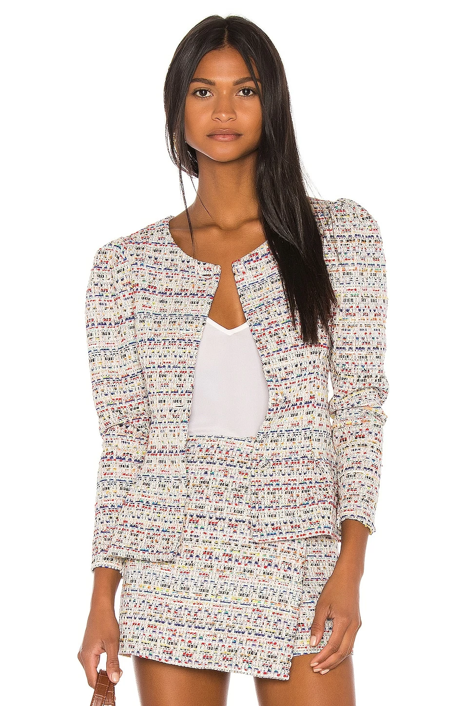 Cheapest ✔️ Song Of Style Elma Jacket Top In Rainbow Multi 😍 3 Cheapest ✔️ Song Of Style Elma Jacket Top In Rainbow Multi 😍 - Image 2