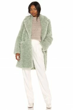 Best Sale 🎉 Song Of Style Ellen 🧥 Coat In Sage Green ⭐