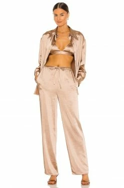 Deals 😉 Song Of Style Kylie Pant In Champagne 😍 -Song of Style Sales Shop SOSR WP52 V4