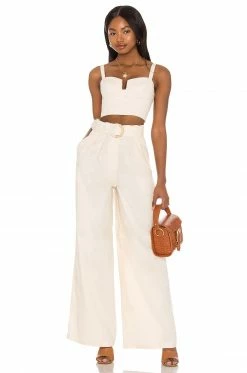 Flash Sale 🔥 Song Of Style Lotte Pant In Ivory 😉 9 Flash Sale 🔥 Song Of Style Lotte Pant In Ivory 😉 -Song of Style Sales Shop SOSR WP54 V4