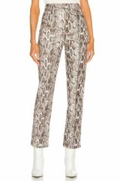Budget โ๏ธ Song Of Style Jerra Pant In Gray Snake ๐ฅ