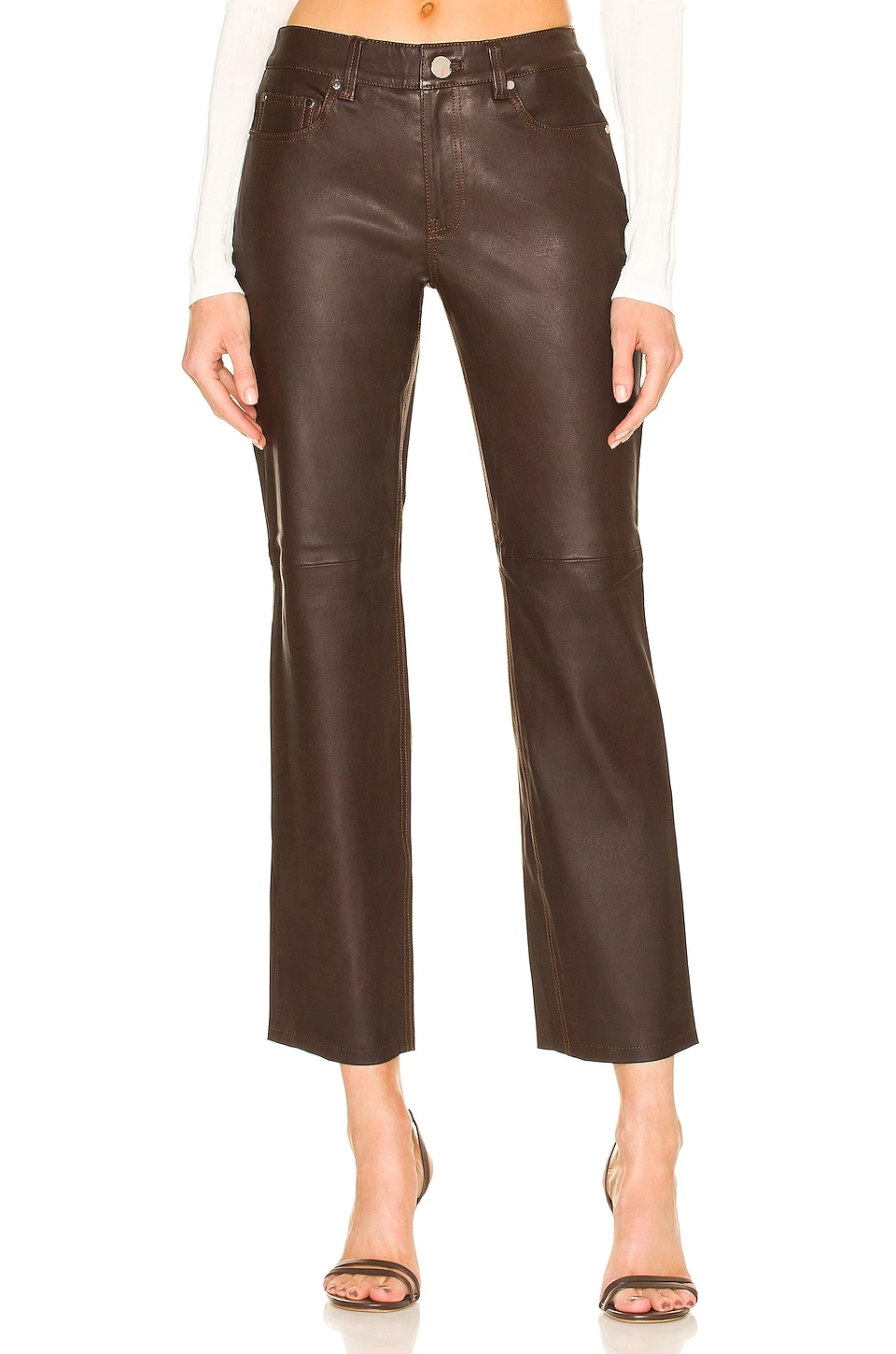 Budget 🛒 Song Of Style Lizz Leather Pant In Brown 😉 1 Budget 🛒 Song Of Style Lizz Leather Pant In Brown 😉