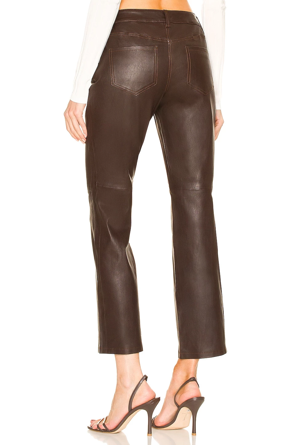 Budget 🛒 Song Of Style Lizz Leather Pant In Brown 😉 3 Budget 🛒 Song Of Style Lizz Leather Pant In Brown 😉 - Image 3