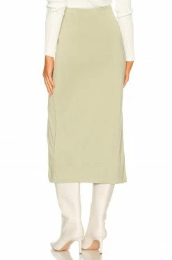 Flash Sale 👏 Song Of Style Dasha Midi 👗 Skirt In Sage Green ✔️ -Song of Style Sales Shop SOSR WQ46 V3
