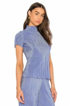 Deals ✨ Song Of Style Nelson Top In Lapis Blue 😀