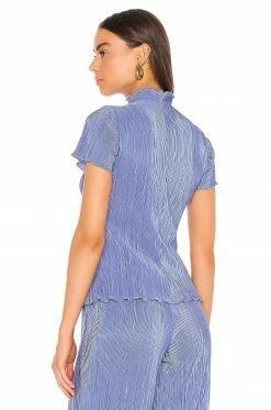 Deals ✨ Song Of Style Nelson Top In Lapis Blue 😀 -Song of Style Sales Shop SOSR WS107 V3