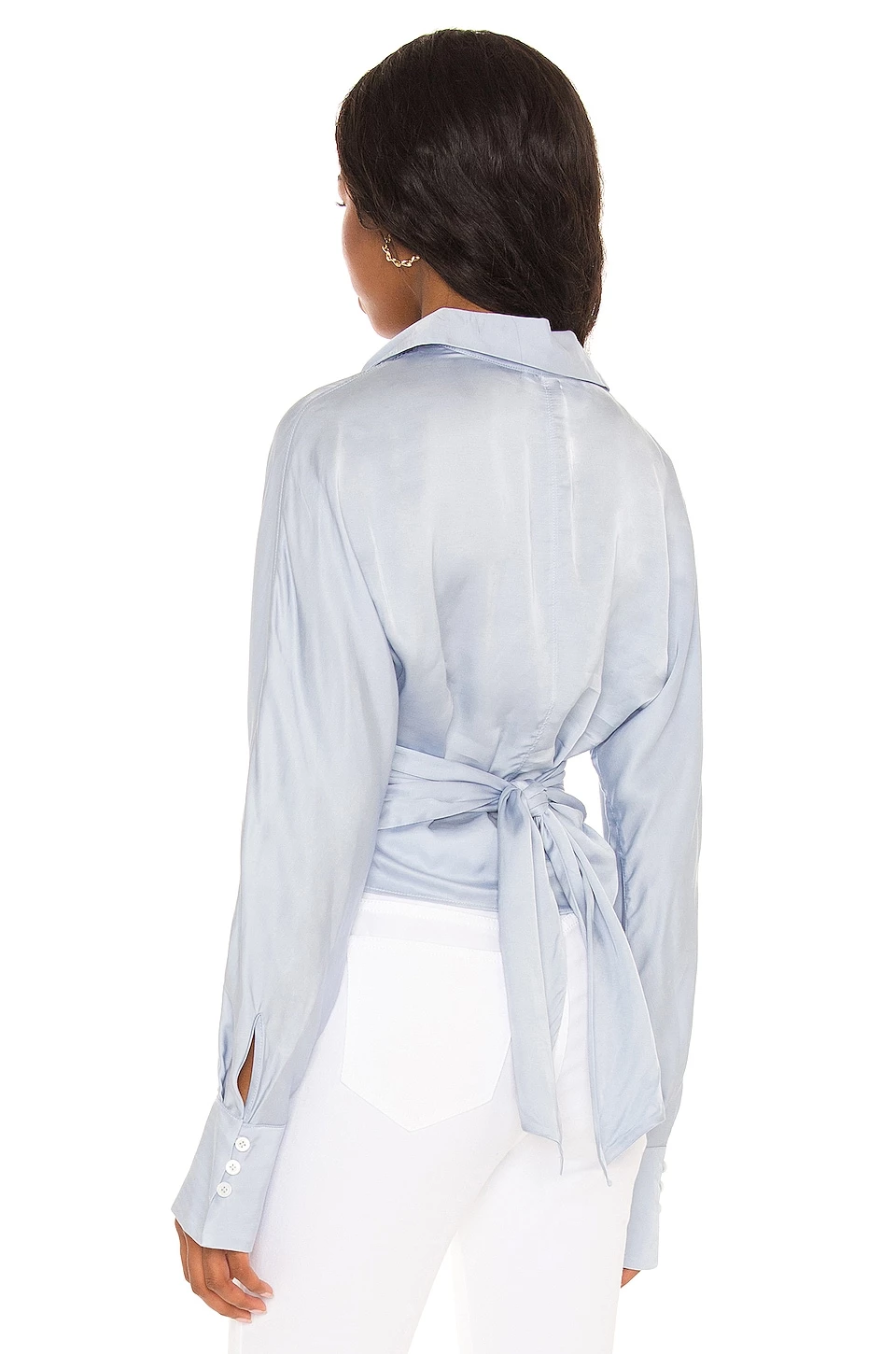 Best Sale ๐ Song Of Style Mila Blouse In Icy Blue โ 5 Best Sale ๐ Song Of Style Mila Blouse In Icy Blue โ - Image 3