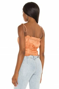 Hot Sale ⭐ Song Of Style Layla Cami In Peach 🧨 -Song of Style Sales Shop SOSR WS149 V3