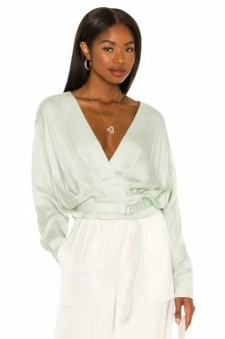 Best reviews of 👏 Song Of Style Bonnie Top In Mint Green 🌟