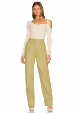 Outlet 😍 Song Of Style Cruz Top In Cream ⌛ -Song of Style Sales Shop SOSR WS163 V4