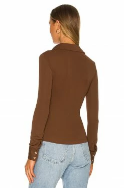 Promo 👏 Song Of Style Hilda Top In Chocolate Brown 🎉 -Song of Style Sales Shop SOSR WS167 V3