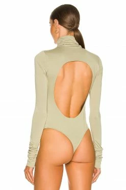 New ⌛ Song Of Style Piper Bodysuit In Sage Green 🤩 -Song of Style Sales Shop SOSR WS174 V4