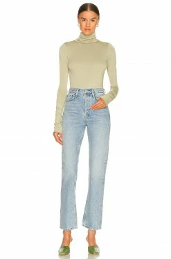 New ⌛ Song Of Style Piper Bodysuit In Sage Green 🤩 -Song of Style Sales Shop SOSR WS174 V5