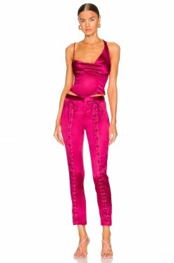 Deals 🎉 Song Of Style Aislin Cami In Fuchsia Pink 😀 -Song of Style Sales Shop SOSR WS181 V4