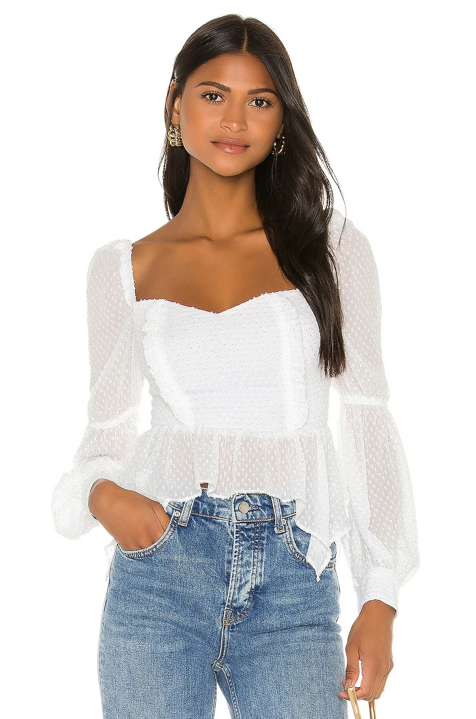 Cheapest ๐ Song Of Style Clara Top In White ๐ฏ 3 Cheapest ๐ Song Of Style Clara Top In White ๐ฏ