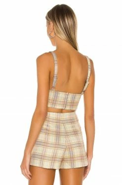 Top 10 ๐คฉ Song Of Style Barbara Top In Yellow Plaid ๐คฉ 7 Top 10 ๐คฉ Song Of Style Barbara Top In Yellow Plaid ๐คฉ -Song of Style Sales Shop SOSR WS87 V3