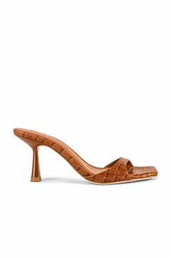 Cheap 🔔 Song Of Style Bijou Heel In Dark Brown 💯