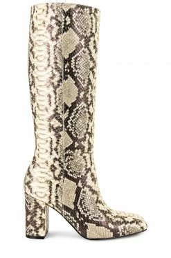 Flash Sale 🔔 Song Of Style Parker Boot In Natural Snake 🎉