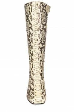Flash Sale 🔔 Song Of Style Parker Boot In Natural Snake 🎉 -Song of Style Sales Shop SOSR WZ54 V4