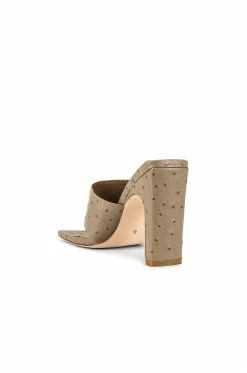 Best Sale ✨ Song Of Style Geo Heel In Mocha 🔥 -Song of Style Sales Shop SOSR WZ64 V3